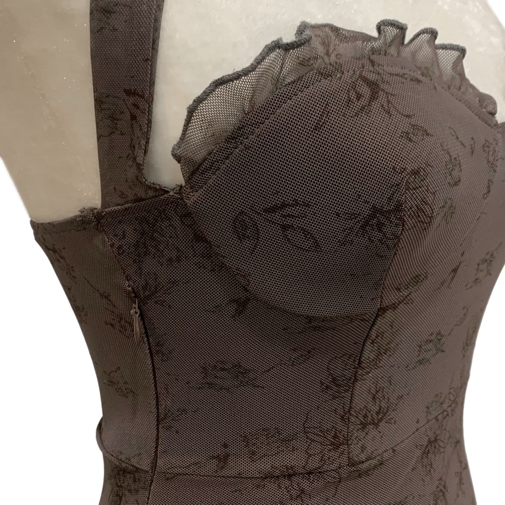 New Pink Mauve Brown Flirty Mini - Picture 9 of 16